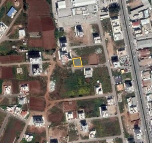 A plot for sale in Famagusta Canakale, 100 meters from the City Mall Dec ** 