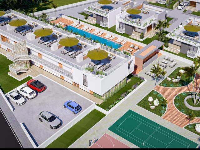 Y. Twin Villas for Sale at the Project Stage in Erenköy ** 