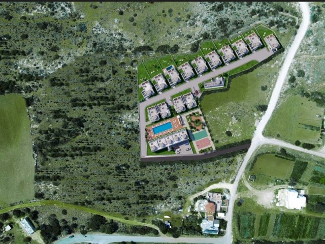 Y. Twin Villas for Sale at the Project Stage in Erenköy ** 