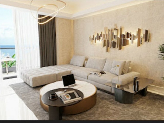 Luxury flats for sale in Iskele longbeach at the project stage starting from £165000