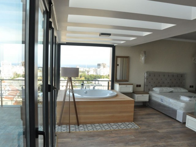 Sulu çember yakını Ultra Luks 1+1 penthouse 650 STG / 0548 823 96 10