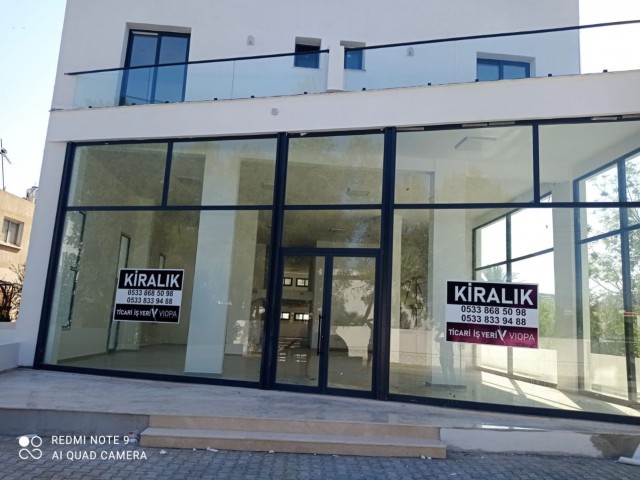 PERFECT SHOP FOR COMMERCIAL RENTAL IN KIZILBAS REGION ON THE ROAD TO SCHOOLS WITH PRIVATE PARKING AND ELEVATOR (900 M2) ** 