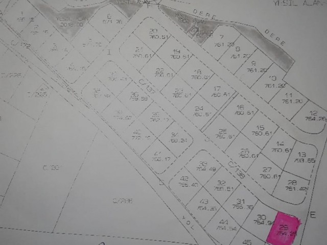 PERFECT PRICE OPPORTUNITY LAND WITH 60 % 2 FLOOR CONSTRUCTION IN KANLIKOY ENTRANCE, DEVELOPING REGION OF NICOSIA ** 