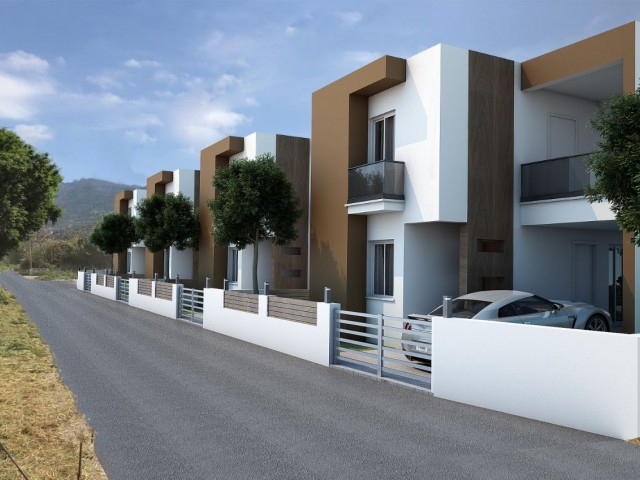 Luxury Villa for Sale in Alsancak Region Within 2 + 1 Sites ** 