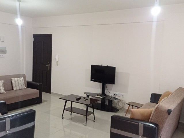 Ground floor, centrally located 2+1 furnished flat for rent in Gönyeli