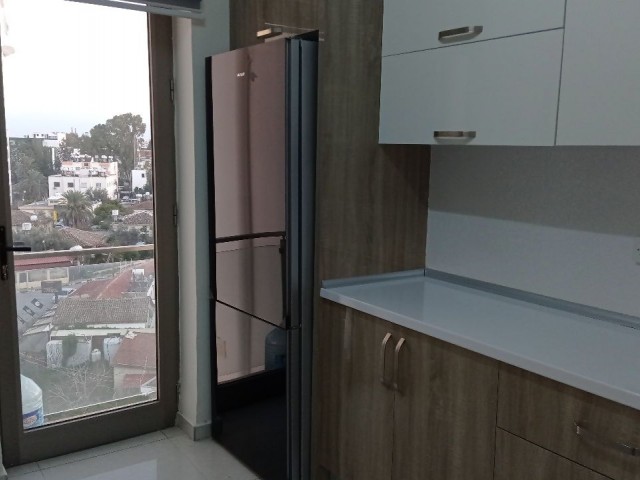 Stylishly designed in a central location in Yenişehir region, 2+1 furnished penthouse with unique views.   ** 