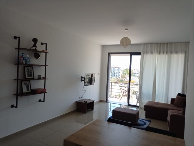 Fully furnished 2 + 1 apartment for rent in Gönyeli central location. (It will be available on March 6.)