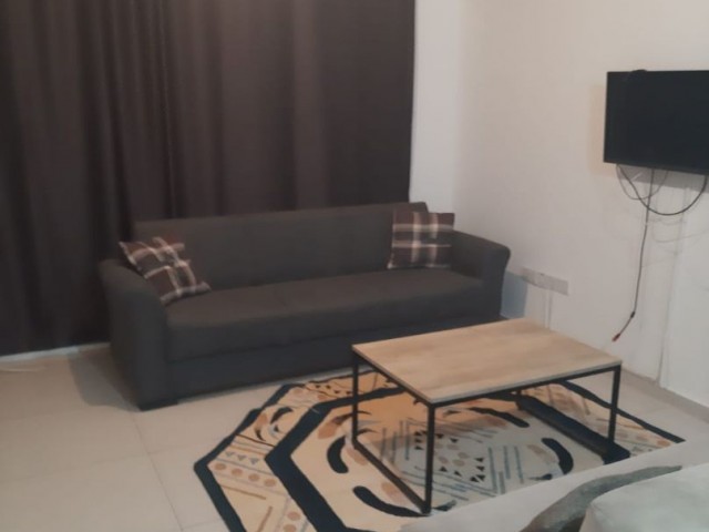 2+1 furnished apartment for rent in Gönyeli center within walking distance to the market and bus sto