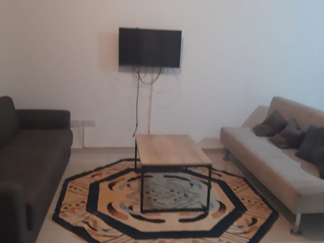 2+1 furnished apartment for rent in Gönyeli center within walking distance to the market and bus stop 