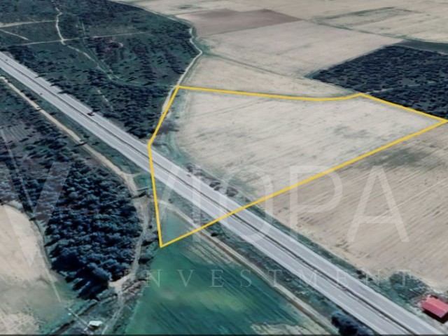 FASIL 96 LAND FOR SALE WITH UNLIMITED FLOOR PERMIT ON THE MAIN ROAD TO NICOSIA ( 45.462 M2 )