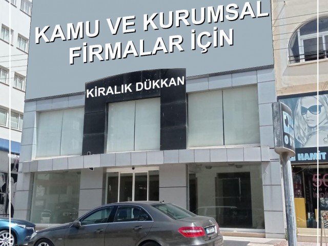 Mükemmel lokasyonu ile  kendi içinde  4 kata sahip  Kiralık Dükkan -  Mağusa Merkez