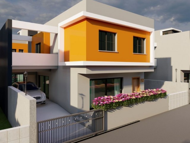 YOU CAN OWN LARGE AND SPACIOUS (3+1) ENSUIT 162M2 + 15 M2 TERRACE + 158 M2 GARDEN MODERN DUPLEX VILLAS IN A PERFECT LOCATION IN KANLIKÖY AT A PROMOTIONAL PRICE.