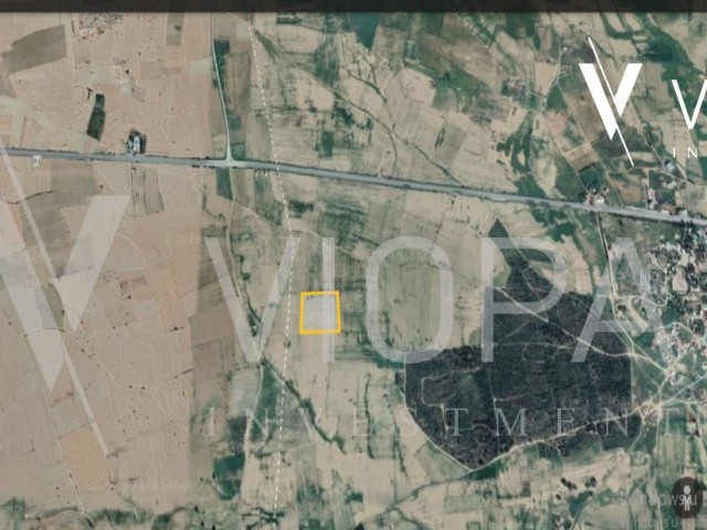 زمین سرمایه گذاری 550 متر مربع فاصله از جاده فاماگوستا نیکوزیا