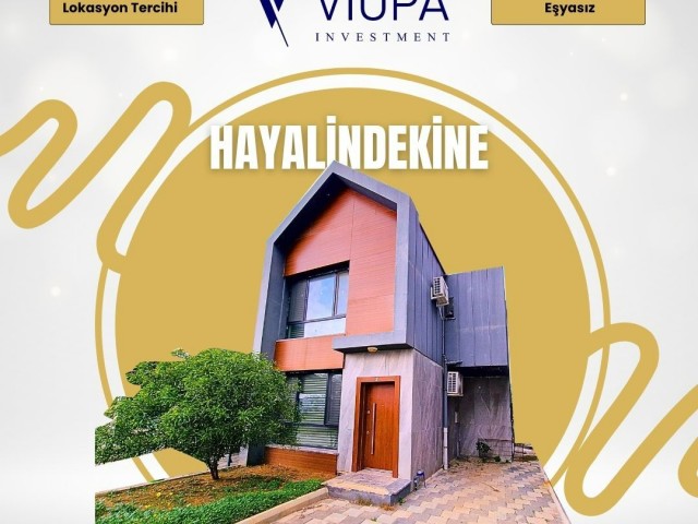 Minareliköy'de 2+1 Bahçeli Satılık Dublex Villa Hemen taşınmaya müsait