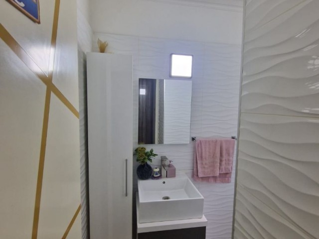 Modern designed opportunity semi-detached villa with bath and dressing room in Yenikent region, 3+1 150M2