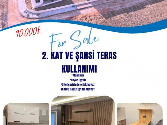 Flat for Sale in Boğaz, Fully Furnished, with Tenant.