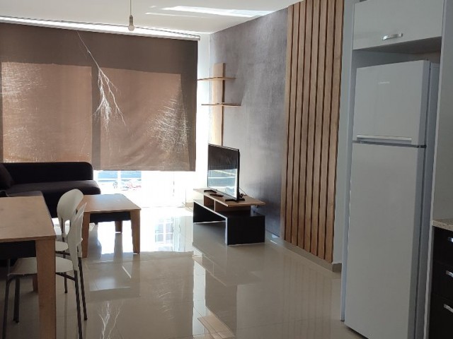 2+1 flat for rent in Gönyeli area, in front of the bus stops, with air conditioning in each room