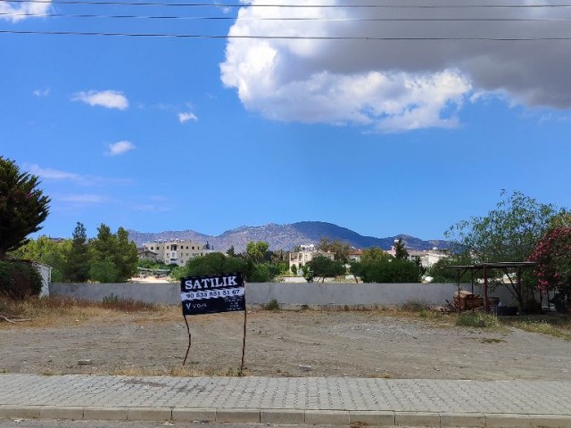 Opportunity Land Suitable for Villa Construction in a Magnificent Location in Gönyeli Region