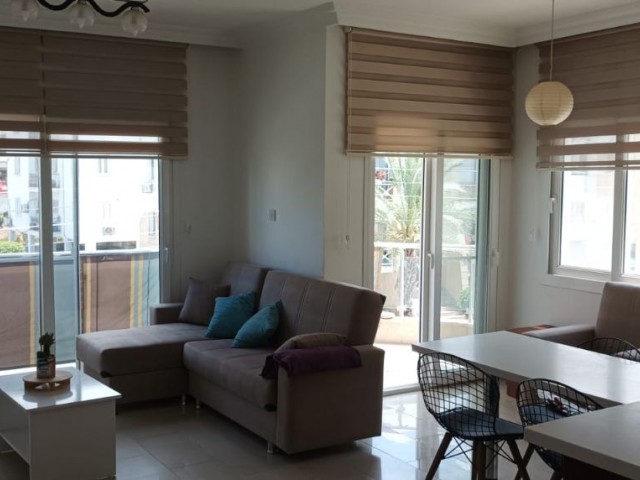 PERFECTLY FURNISHED (3+1) PRIVATE FLAT FOR RENT IN THE MOST BEAUTIFUL AREA OF KYRENIA WITH BALCONY AND PRIVATE COVERED PARKING PARKING 130M2 WITH BARBEQUE