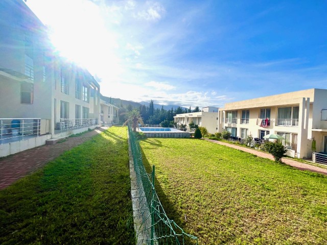 GIRNE EDREMIT, COMPLETE SITE FOR SALE, SEA AND MOUNTAIN VIEW, 26 APARTMENTS 2+1, 3.5 DONUM OF LAND (4683M2), POOL, LARGE CAR PARK,