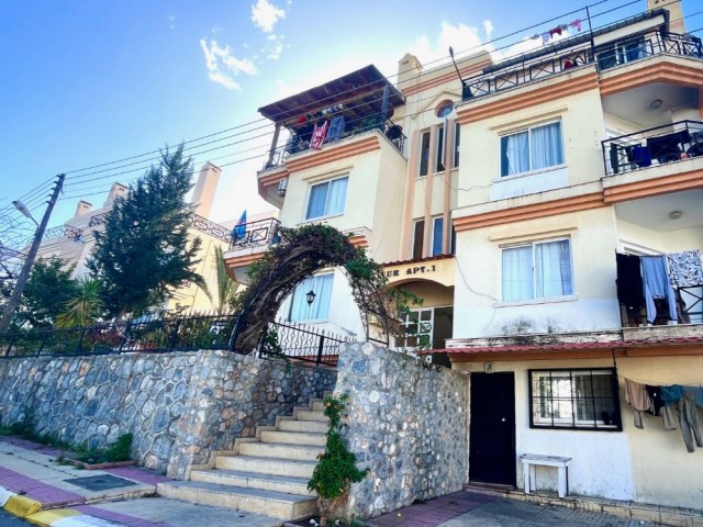 CENTRAL KYRENIA , SPECIOUS GARDEN FLAT 3+1, 135M2, OPPOSITE GREEN AREA , WELL LOOKED AFTER , CLOSE TO ALL AMENITIES 