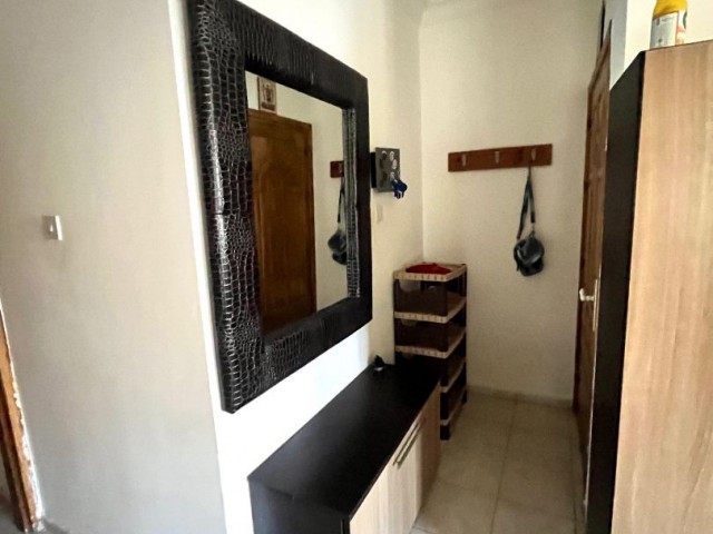 CENTRAL KYRENIA , SPECIOUS GARDEN FLAT 3+1, 135M2, OPPOSITE GREEN AREA , WELL LOOKED AFTER , CLOSE TO ALL AMENITIES 