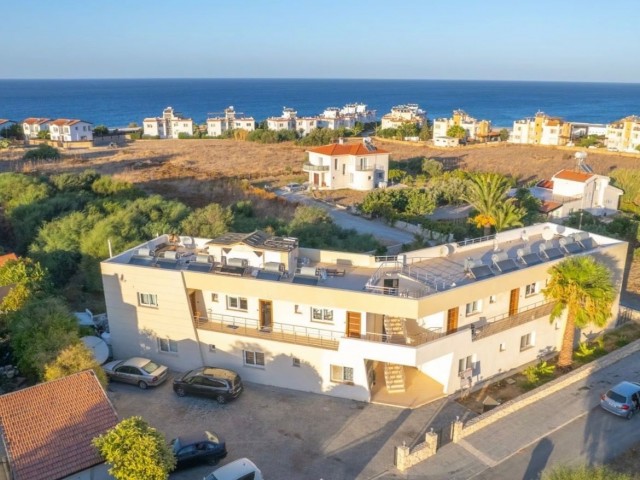 BEAUTIFUL APARTMENT IN LAPTA , 200M. FROM THE BEACH , CLOSE TO COASTAL WALK, SPECIOUS 1+1 , PANORAMIC ROOF TERRACE