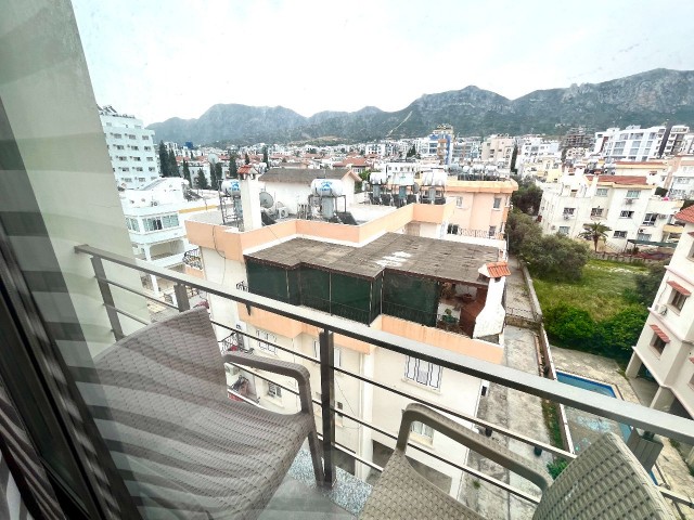 KYRENIA, CITY CENTRE - LARGE, MODERN 1+1 APARTMENT IN A PRIME LOCATION WITH SEA AND MOUNTAIN VIEWS