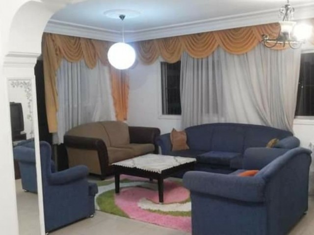 LEFKOSA ORTAKOY LEMAR ROAD ON KIRALIK 3 + 1 APARTMENT 4000 TL ANNUAL ADVANCE ** 