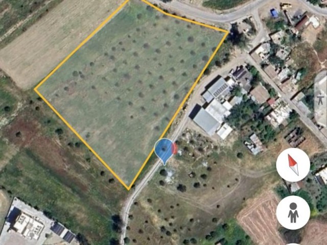 On Beyköy main road, 9 decares, 1 evlek, 200 months commercial permit land with equivalent title