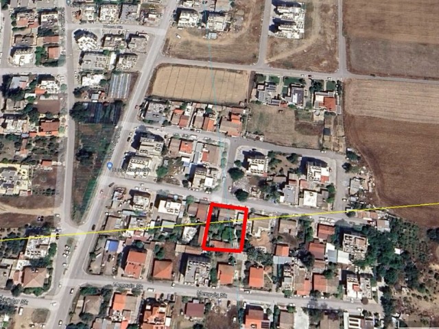 2 evlek 1200 square meter land for apartments in Kaymakli, Nicosia