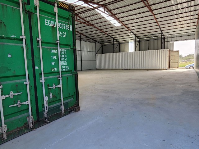 400 m2 Sendeli warehouses for rent in Haspolat, Nicosia