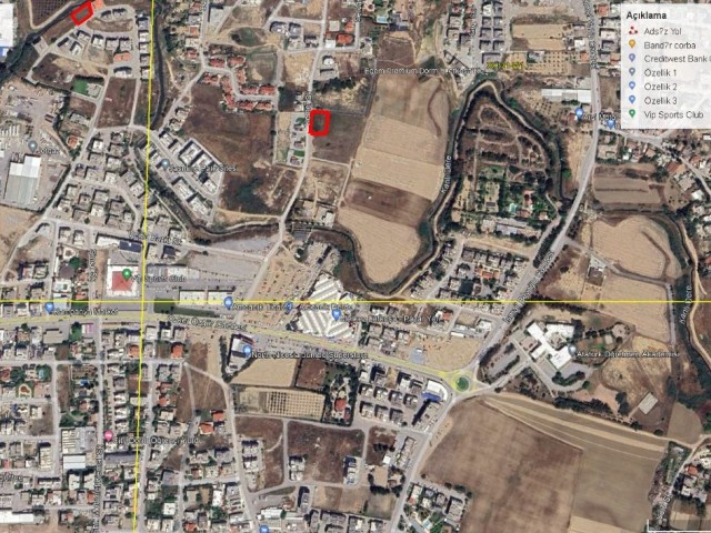 فرصت سرمایه گذاری بی نظیر در موقعیتی باشکوه در Lefkosa، Küçük Kaykli، در جاده اصلی، 969 متر مربع، پا