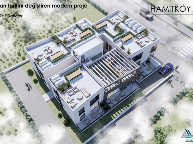 آپارتمان 2+1 ساخت ترکیه در Hamitköy