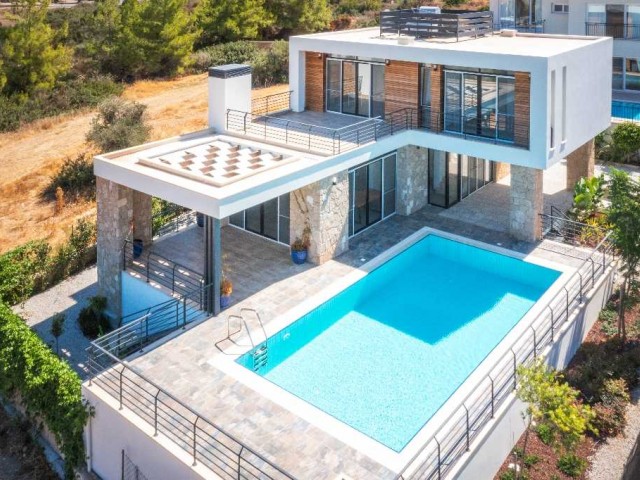 3 + 1 220m2 moderne villa zum Verkauf in Kyrenia Esentepe ** 