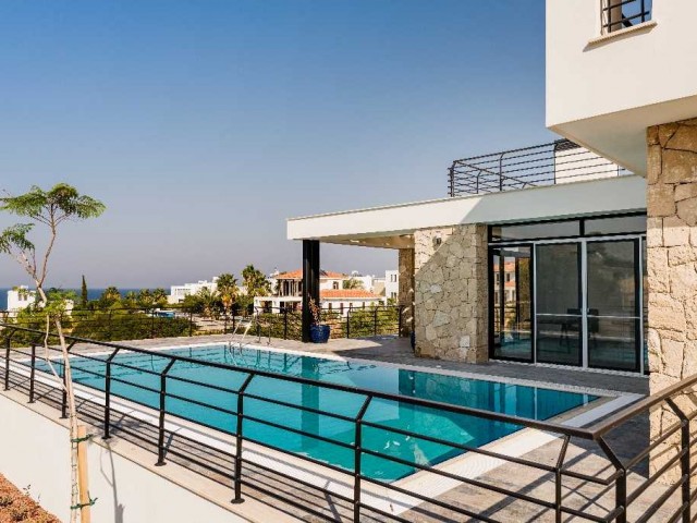 3+1 220m2 modern villa for sale in Girne Esentepe ** 