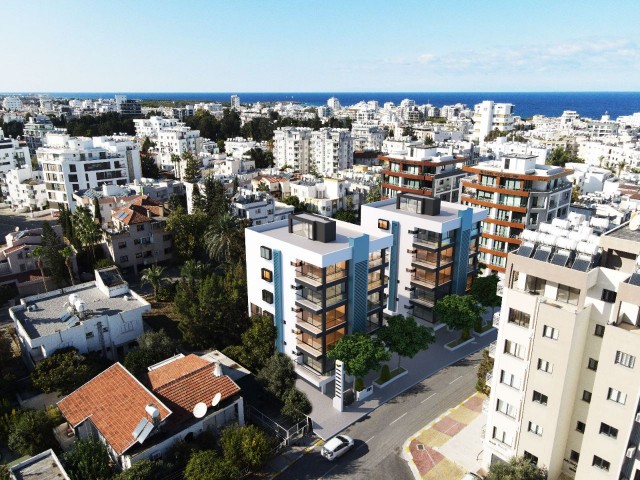  2+1 apartments for sale in the city center of Kyrenia