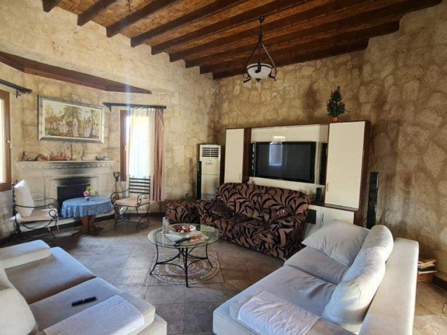 Classic elegance, coziness Provence stone villa for sale in Karsiyaka. 