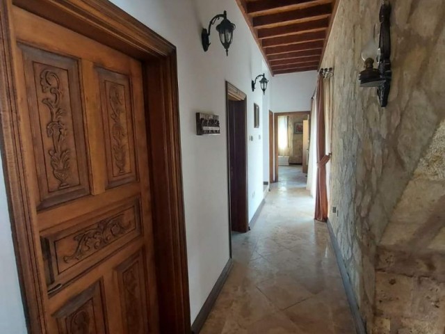 Classic elegance, coziness Provence stone villa for sale in Karsiyaka. 