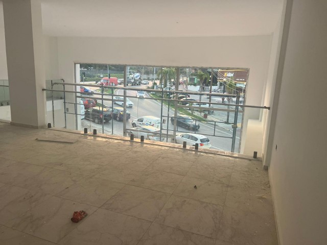 Rental shop in Kyrenia center opposite eziç premier (100m2 ground floor + 50m2 you floor)