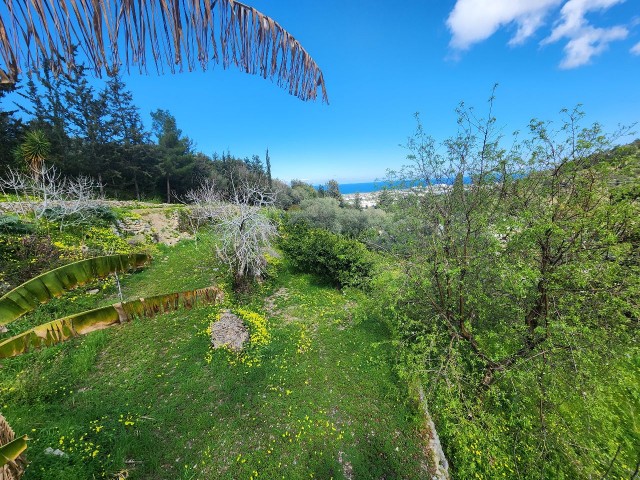 4+1 VILLA ZU VERKAUFEN MIT BERG- UND MEERBLICK IN LAPTA BASPINARDA 