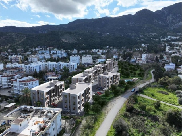 1+1 flat for sale in Lapta with communal pool