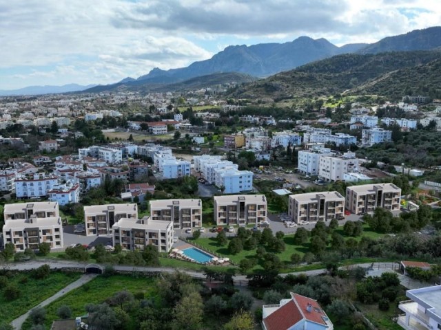 1+1 Wohnung zum Verkauf in Lapta mit Gemeinschaftspool