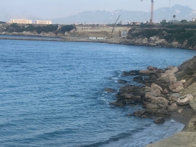 3 donums of land for sale close to the sea in Kyrenia ozankoy