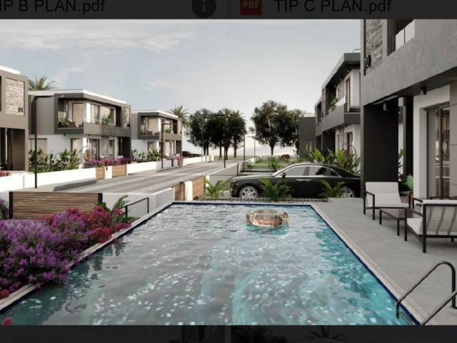 GIRNE ÇATALKÖY 3+1 VILLAS WITH POOL FOR SALE (070823Mr02)