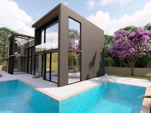 GIRNE ALSANCAK 4+1 VILLA MIT PRIVATEM POOL ZU VERKAUFEN (011023Mr02)