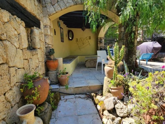 KYRENIA BELLAPAIS 3+1 VILLA FOR SALE MAY ALSO BE A BOUTIQUE HOTEL (120623Mr01)