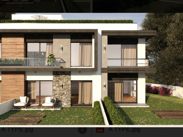 KYRENIA LAPTA 1+1 FLAT FOR SALE PROJECT (GİRNE CENTER 2+1 PENTHOUSE NEW FLAT FOR SALE (051123Mr15))