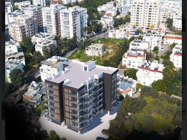 KYRENIA CENTER 2+1 PENTHOUSE-WOHNUNGSPROJEKT ZU VERKAUFEN (011023Mr01)