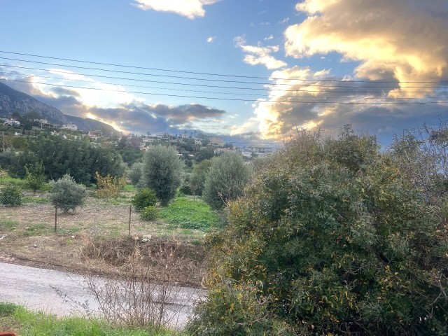 Ozankoy Kyrenia uninterrupted view turkish land for sale